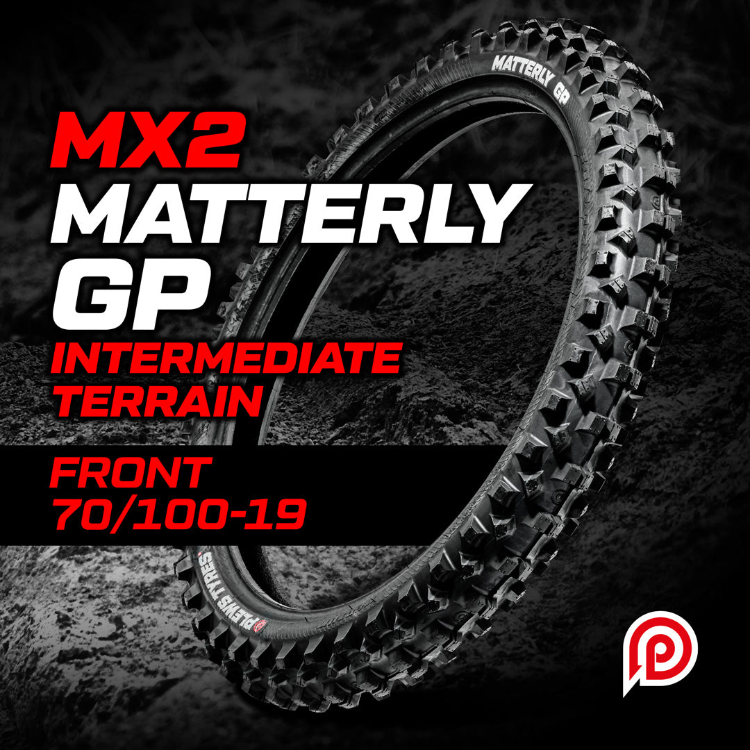 80/100-12 Hard MX3 FOXHILLS GP Rear – Plews Tyres