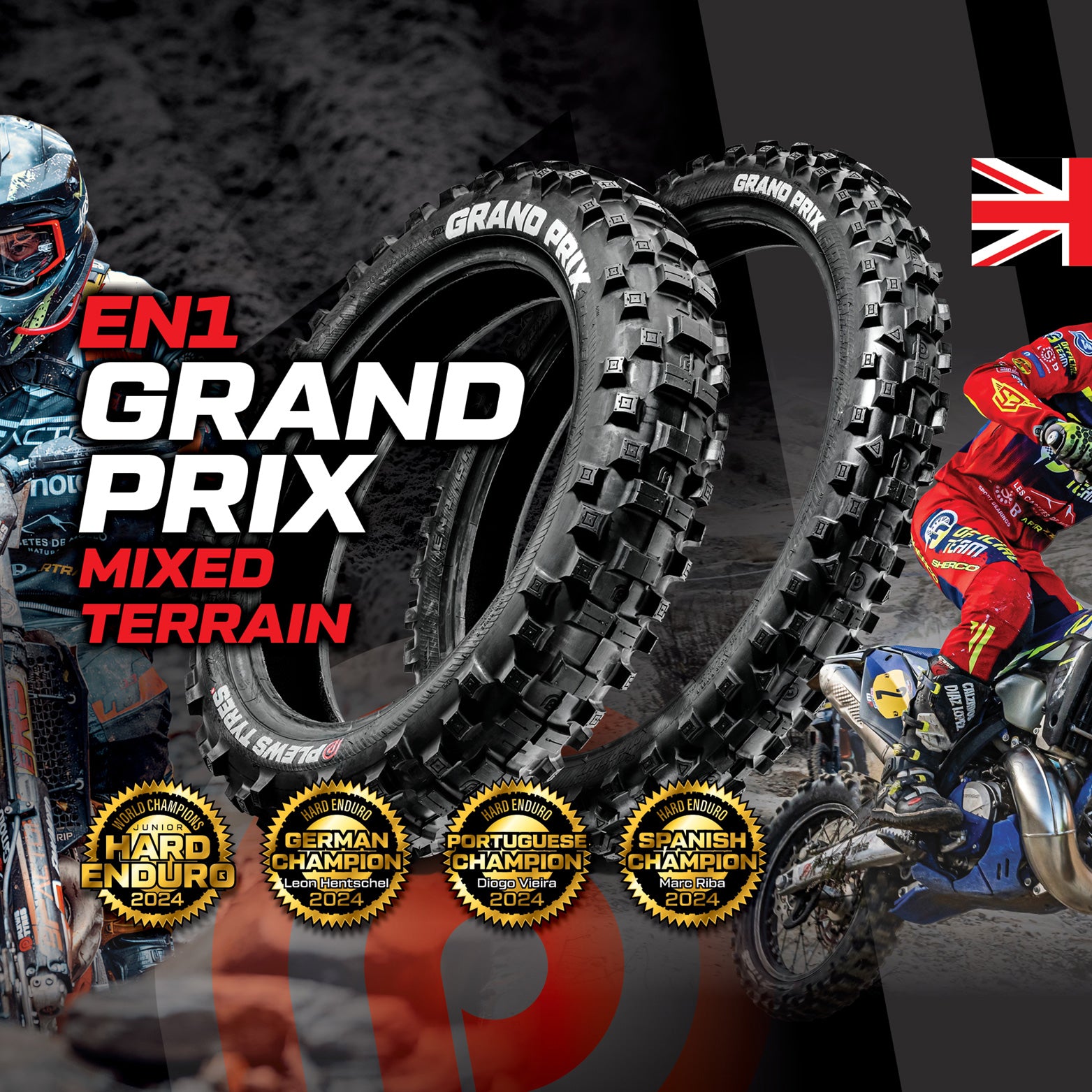 90/90-21 ENDURO EN1 GRAND PRIX ECE – Plews Tyres
